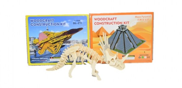 contruction kit woodcraf 3D
